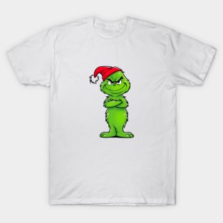 "Grinch Cartoon Full of Christmas Cheer" T-Shirt